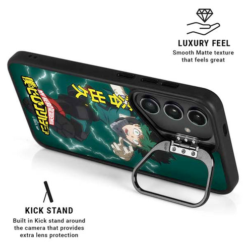 My Hero Academia Deku Season 4 Galaxy S24 FE Kickstand Case